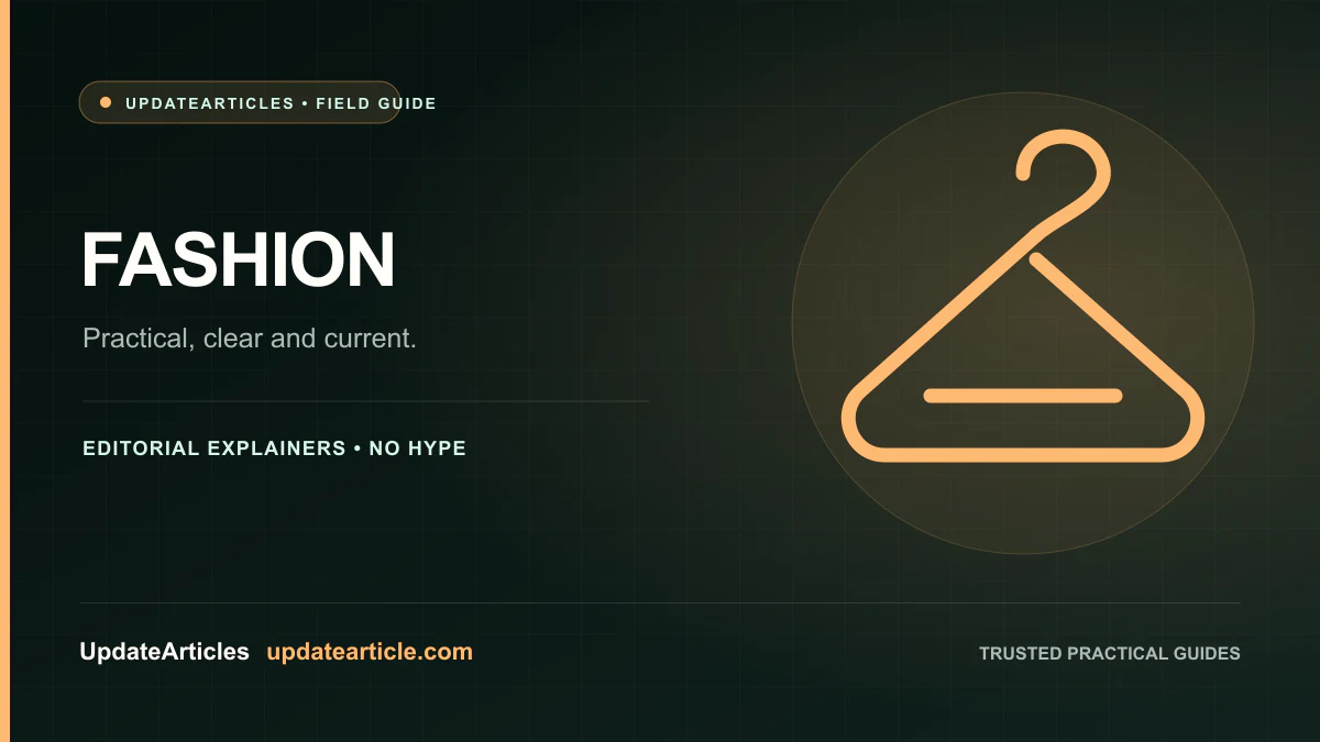 UpdateArticles Fashion guides featured image